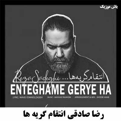 دانلود آهنگ جدید رضا صادقی انتفام گریه ها